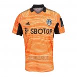 Camiseta De Futbol Leeds United Portero 2021-2022 Naranja