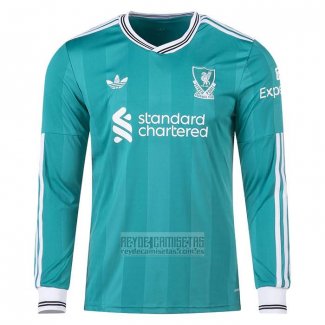 Camiseta De Futbol Liverpool Tercera Manga Larga 2025-2026