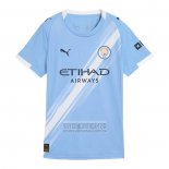 Camiseta De Futbol Manchester City Primera Mujer 2025-2026