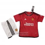 Camiseta De Futbol Manchester United Primera Nino 2023-2024