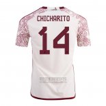 Camiseta De Futbol Mexico Jugador Chicharito Segunda 2022