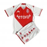 Camiseta De Futbol Monaco Primera Nino 2022-2023