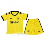 Camiseta De Futbol Newcastle United Portero Nino 2025-2026 Amarillo