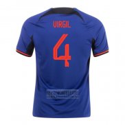 Camiseta De Futbol Paises Bajos Jugador Virgil Segunda 2022
