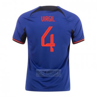 Camiseta De Futbol Paises Bajos Jugador Virgil Segunda 2022
