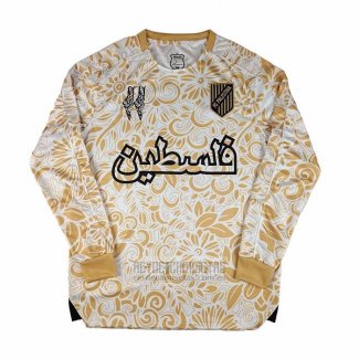 Camiseta De Futbol Palestina Special Manga Larga 2025-2026 Amarillo