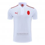 Camiseta De Futbol Polo del AC Milan 2022-2023 Blanco