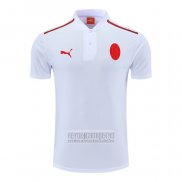 Camiseta De Futbol Polo del AC Milan 2022-2023 Blanco
