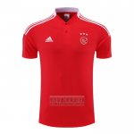 Camiseta De Futbol Polo del Ajax 2022-2023 Rojo