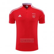 Camiseta De Futbol Polo del Ajax 2022-2023 Rojo