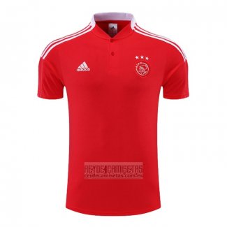 Camiseta De Futbol Polo del Ajax 2022-2023 Rojo