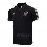 Camiseta De Futbol Polo del Alemania 2022-2023 Negro