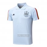 Camiseta De Futbol Polo del Espana 2022-2023 Azul