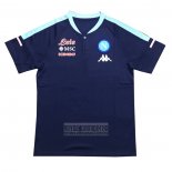 Camiseta De Futbol Polo del Napoli 2020-2021 Azul