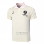 Camiseta De Futbol Polo del Paris Saint-Germain 2024-2025 Amarillo