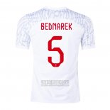 Camiseta De Futbol Polonia Jugador Bednarek Primera 2022