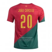 Camiseta De Futbol Portugal Jugador Joao Cancelo Primera 2022