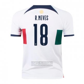 Camiseta De Futbol Portugal Jugador R.Neves Primera 2022