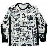 Camiseta De Futbol Pre Partido del America Manga Larga 2024 Blanco
