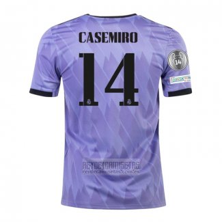 Camiseta De Futbol Real Madrid Jugador Casemiro Segunda 2022-2023