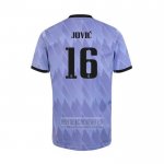 Camiseta De Futbol Real Madrid Jugador Jovic Segunda 2022-2023