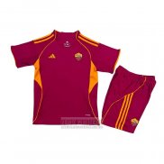 Camiseta De Futbol Roma Primera Nino 2025-2026