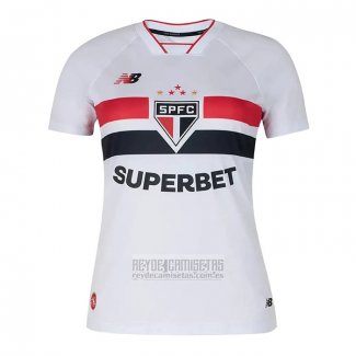 Camiseta De Futbol Sao Paulo Primera Mujer 2026