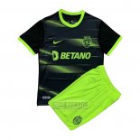 Camiseta De Futbol Sporting Segunda Nino 2022-2023