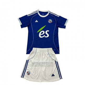 Camiseta De Futbol Strasbourg Primera Nino 2025-2026