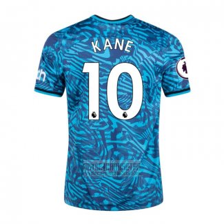 Camiseta De Futbol Tottenham Hotspur Jugador Kane Tercera 2022-2023