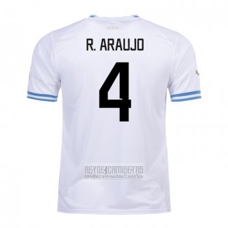 Camiseta De Futbol Uruguay Jugador R.Araujo Segunda 2022