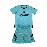 Camiseta De Futbol Wolves Portero Primera Nino 2024-2025