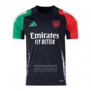 Camiseta De Futbol de Entrenamiento Arsenal 2024-2025 Negro