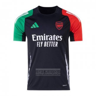 Camiseta De Futbol de Entrenamiento Arsenal 2024-2025 Negro