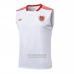 Camiseta De Futbol de Entrenamiento Bayern Munich Sin Mangas 2025-2026 Blanco