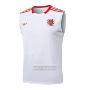 Camiseta De Futbol de Entrenamiento Bayern Munich Sin Mangas 2025-2026 Blanco