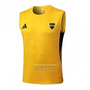Camiseta De Futbol de Entrenamiento Boca Juniors Sin Mangas 2025-2026 Amarillo