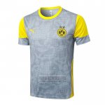 Camiseta De Futbol de Entrenamiento Borussia Dortmund 2025-2026 Gris