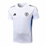 Camiseta De Futbol de Entrenamiento Manchester United 2025-2026 Blanco