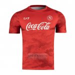 Camiseta De Futbol de Entrenamiento Napoli 2024-2025 Rojo