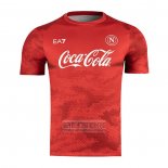 Camiseta De Futbol de Entrenamiento Napoli 2024-2025 Rojo