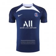 Camiseta De Futbol de Entrenamiento Paris Saint-Germain 2022-2023 Azul