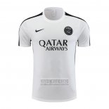 Camiseta De Futbol de Entrenamiento Paris Saint-Germain 2023-2024 Blanco