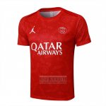 Camiseta De Futbol de Entrenamiento Paris Saint-Germain Jordan 2024-2025 Rojo