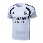Camiseta De Futbol de Entrenamiento Real Madrid 2025-2026 Blanco