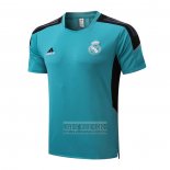 Camiseta De Futbol de Entrenamiento Real Madrid 2022-2023 Azul
