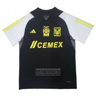 Camiseta De Futbol de Entrenamiento Tigres UANL 2023-2024 Negro