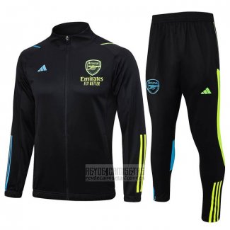 Chandal de Chaqueta del Arsenal Nino 2023-2024 Negro