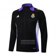 Chandal de Chaqueta del Real Madrid 2024-2025 Negro