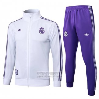 Chandal de Chaqueta del Real Madrid 2025-2026 Blanco